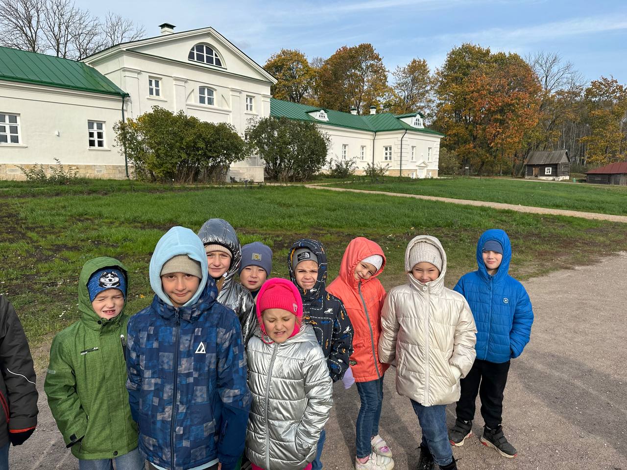 В гостях у Льва Николаевича Толстого.